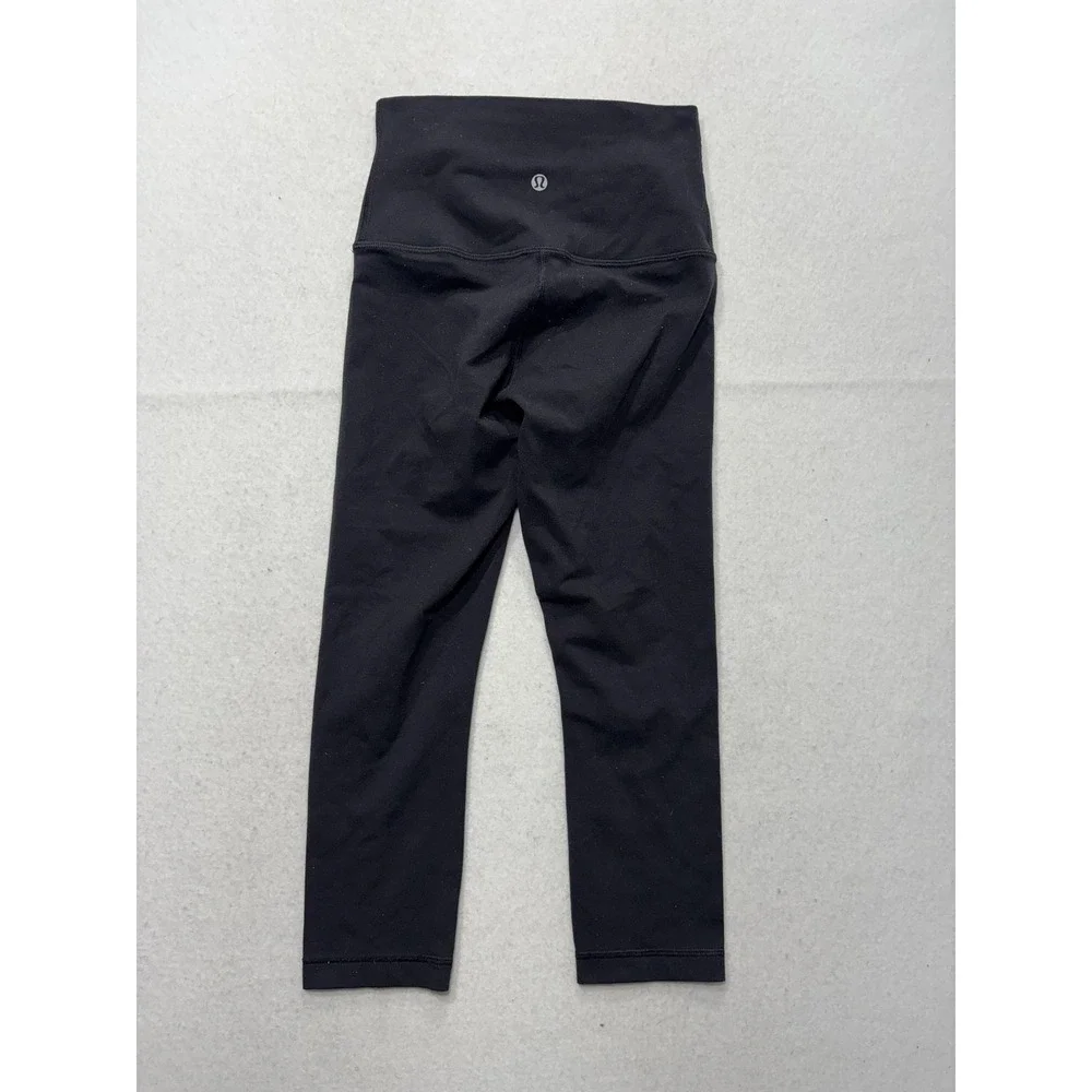 Lululemon Leggings Womens 2 Black High Rise 22